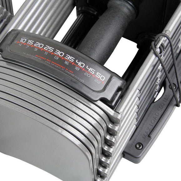 Sport 50 justerbara hantlar - 2-22,5 kg