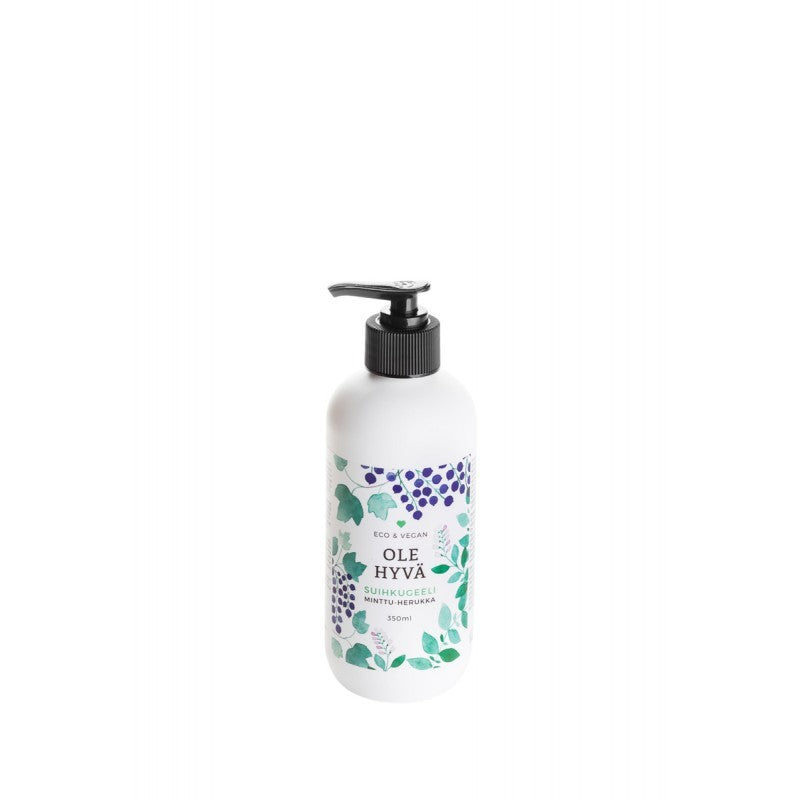 Duschgelé av mynta och svarta vinbär, 350 ml