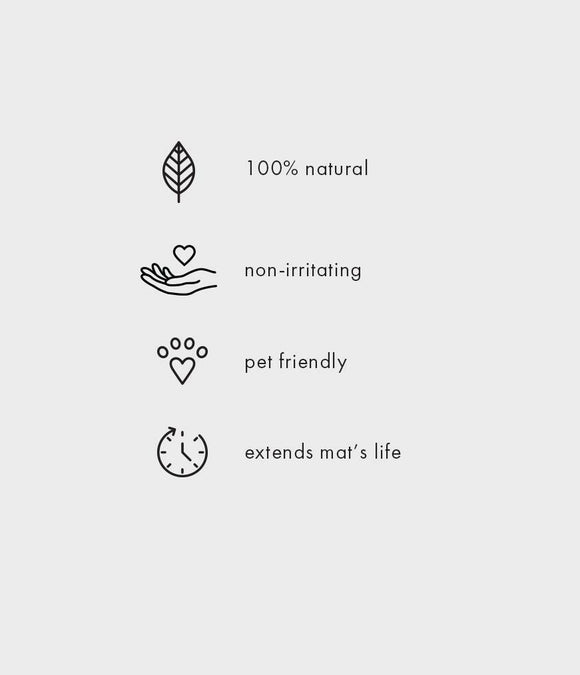 Naturgummi matttvättspray, ingefärsgräs, 227 ml