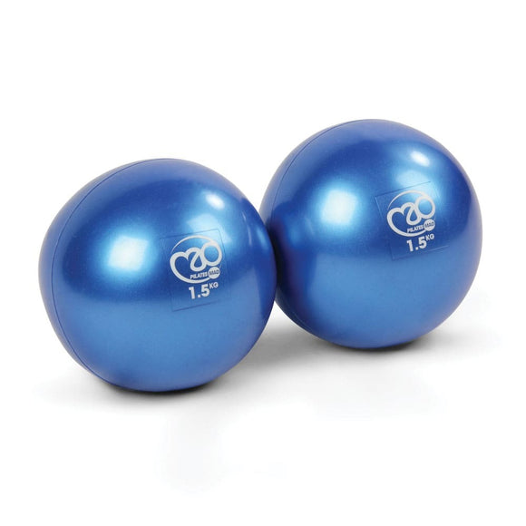 Mjuka pilatesvikter, 1,5 kg, par