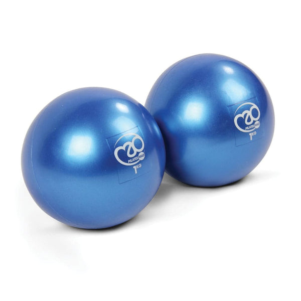 Mjuka pilatesvikter, 1,0 kg, par