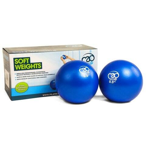 Mjuka pilatesvikter, 0,5 kg, par