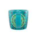 Keramisk blå mandala