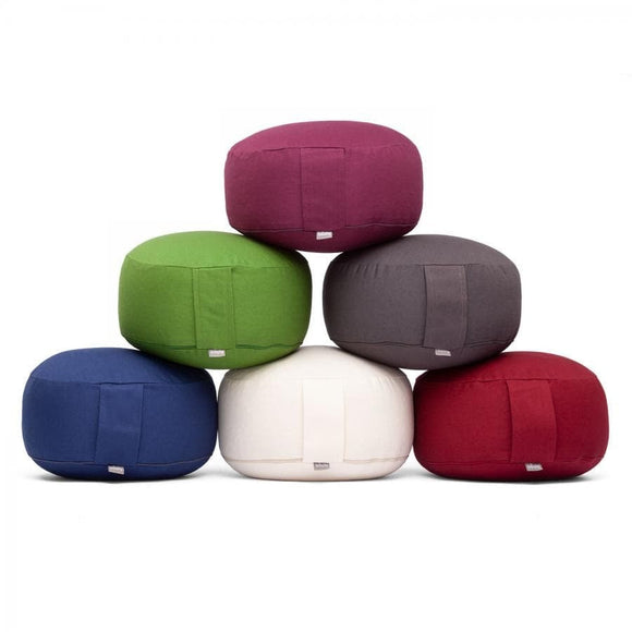 Meditationskudde RONDO ECO, stavad skrovfyllning