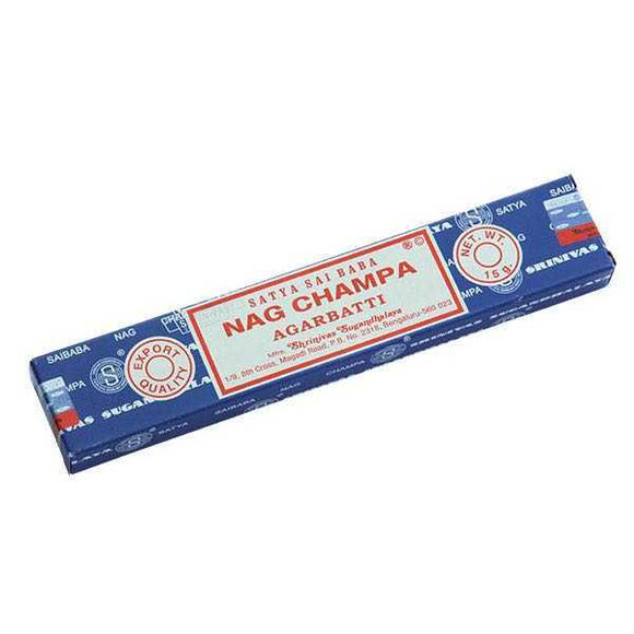 Sai Baba Nag Champa rökelse, 15 g