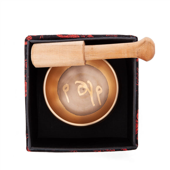 Indisk sångskål 8 cm, presentförpackning