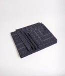 Bomullsfilt, åskgrå