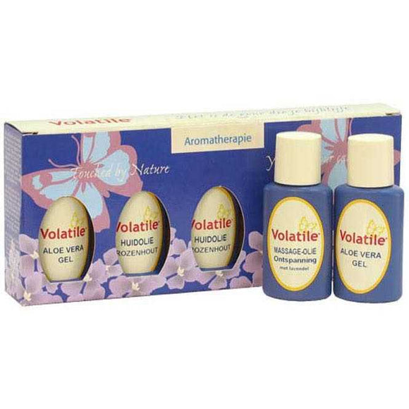 Presentförpackning för massageolja