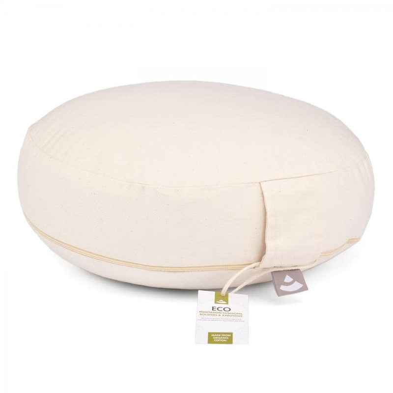 Meditationskudde Rondo Eco, extra platt