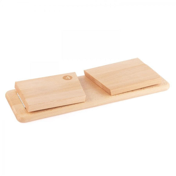 Fällbar meditationsbänk Tibet, oljad, bok