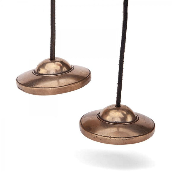 Tibetanska cymbaler, 7,5 cm