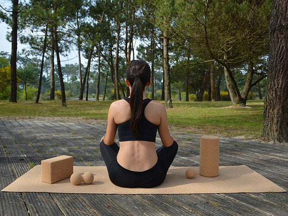 Cork Yogamatta, 4 mm