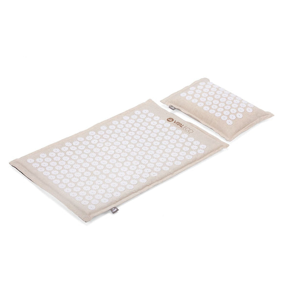 Akupressurset VITAL ECO, inkl. matta, kudde och bärrem