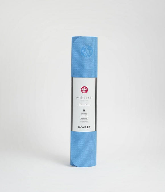 Begin yogamat, 5 mm (många färger)