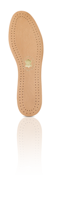 Innersula i läder, (storlek 36-48)
