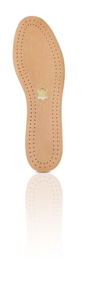 Innersula i läder, (storlek 36-48)