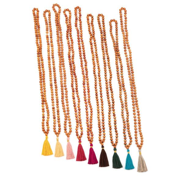 Mala sandelträ, 108 pärlor