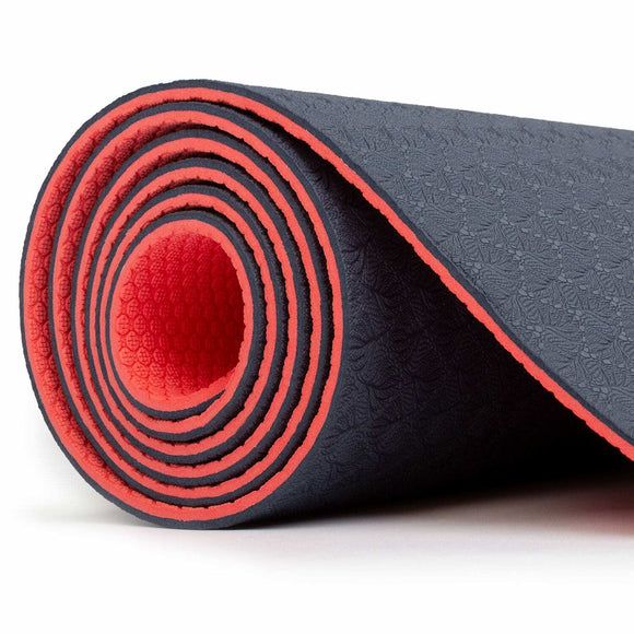 Yogaset Flow, inkl. yogamatta med tegel och rem