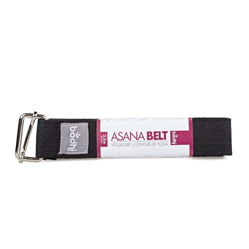 Yogarem ASANA BELT med glidspänne i metall, 2,5 m / 38 mm