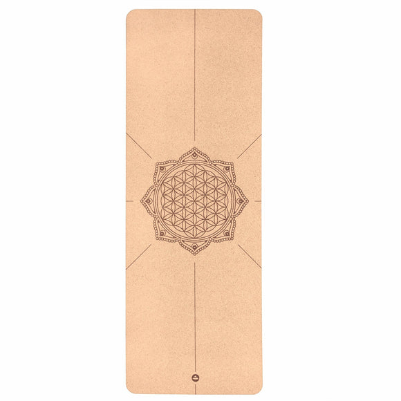 Yogamatta Kork, FLOWER OF LIFE, 4 mm