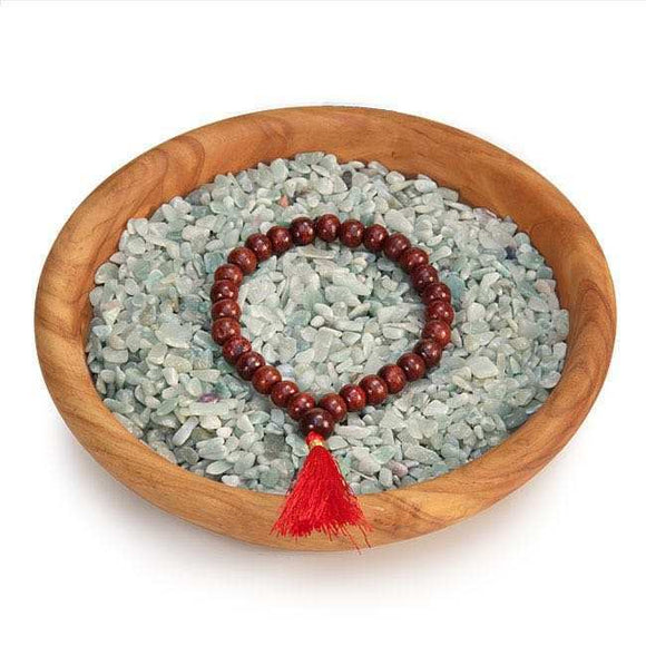 Mala armband - rosenträ