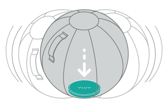 UPP ståvikt för 60-65 cm sittbollar