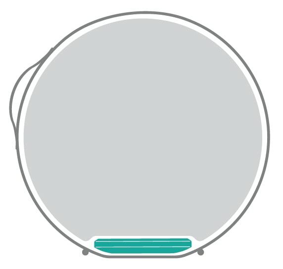 UPP ståvikt för 60-65 cm sittbollar