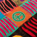 Om Shanti Bag - Patchwork Hippie Bag, flerfärgad