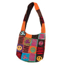 Om Shanti Bag - Patchwork Hippie Bag, flerfärgad