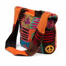 Om Shanti Bag - Patchwork Hippie Bag, flerfärgad