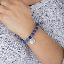 Mala armband - Blue Agate