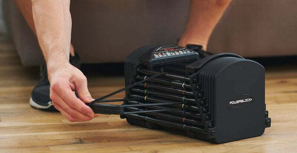 PRO EXP 50, justerbara hantlar, 5-50 lbs