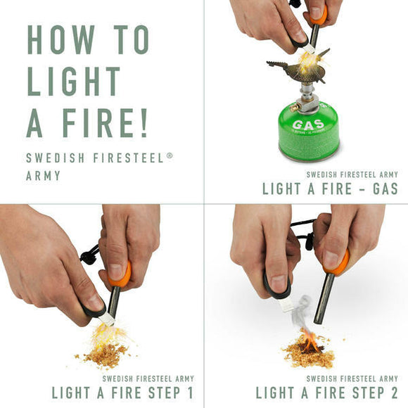 FireSteel BIO Army, skiffersvart