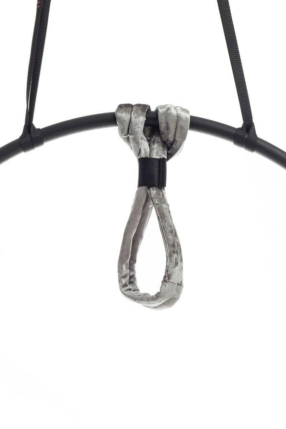 Handögla för Aerial Hoop, sammet