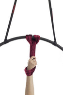 Handögla för Aerial Hoop, sammet