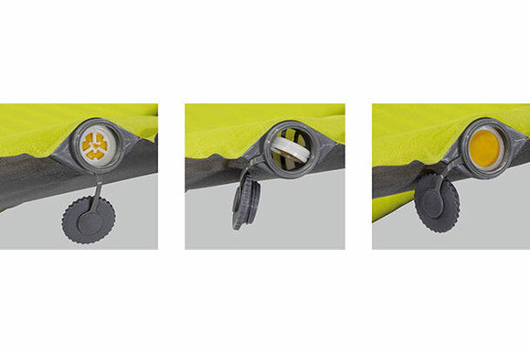 Oregon självuppblåsande luftmadrass, 3 storlekar