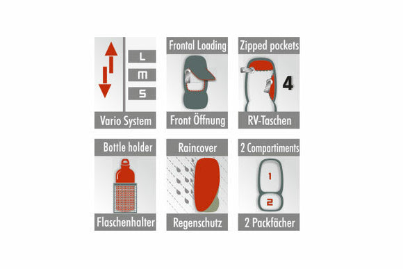 Kilimanjaro Trekking Ryggsäck, 50 L