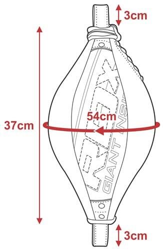 Double End Speed Bag med PRO-rep och fästen
