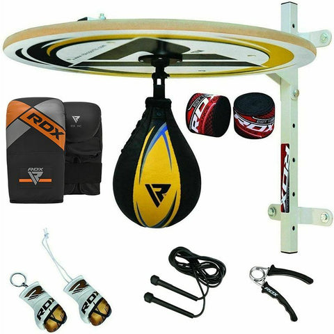 Boxing Speed Bag + Plattform, 12 PC-set, mörk