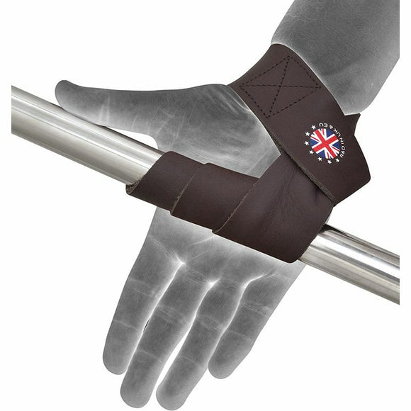 Halkfria gymremmar i läder