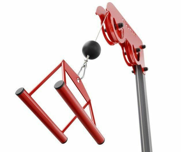 Triangulärt handtag för kabeldragning