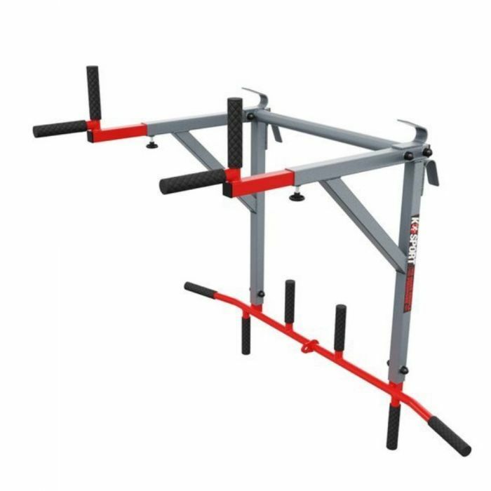 Chin-up/triceps dip/bukställ för gymnastikstegar