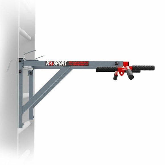 Chin-up/triceps dip/bukställ för gymnastikstegar