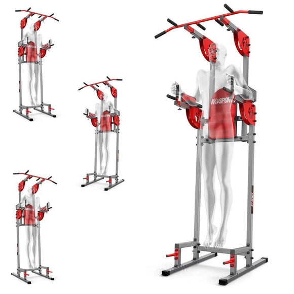 Power Tower med Pull-Up Bar