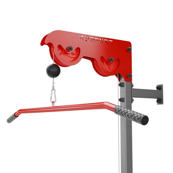 Väggmonterad Lat Pull-down Station med bänk