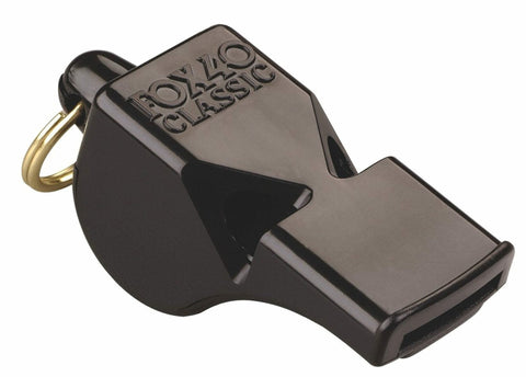 Domares visselpipa, svart