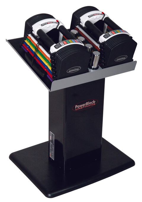 Kolumnstativ (steg 1-2), svart