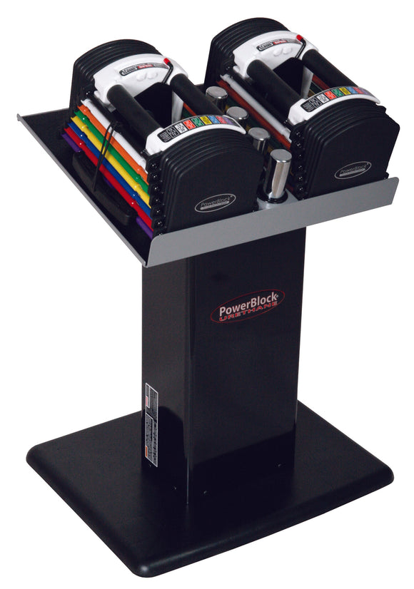 Kolumnstativ (steg 1-2), svart