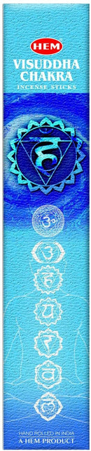 7 Chakra rökelsestickor påse, 7 x 5 st