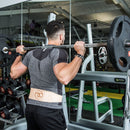 Tyngdlyftningsbälte i läder